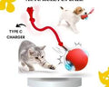 Interactive Self-Rolling Cheerble Ball